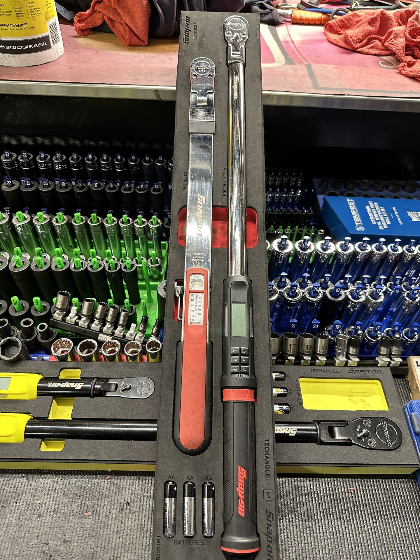 1/2 Snapon Torch Wrench Digital And Clicker Type