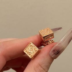 Men's Rosegold Studs 
