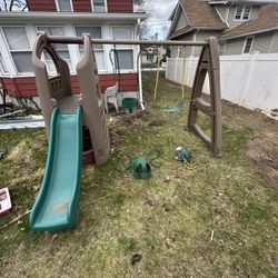 Naturally Playful™ Playhouse Climber & Swing Extension