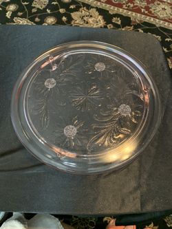 Pink depression glass