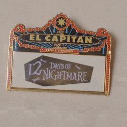Disney El Capitan Nightmare Before Christmas Pin