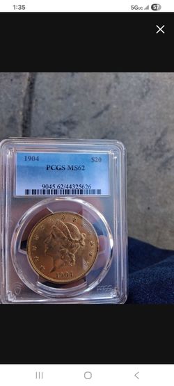 GOLD COIN 1904 LIBERTY 22K GOLD