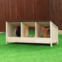  3 Compartment Chicken Nesting Box