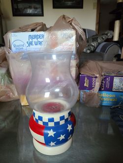 Americana tealite candle
