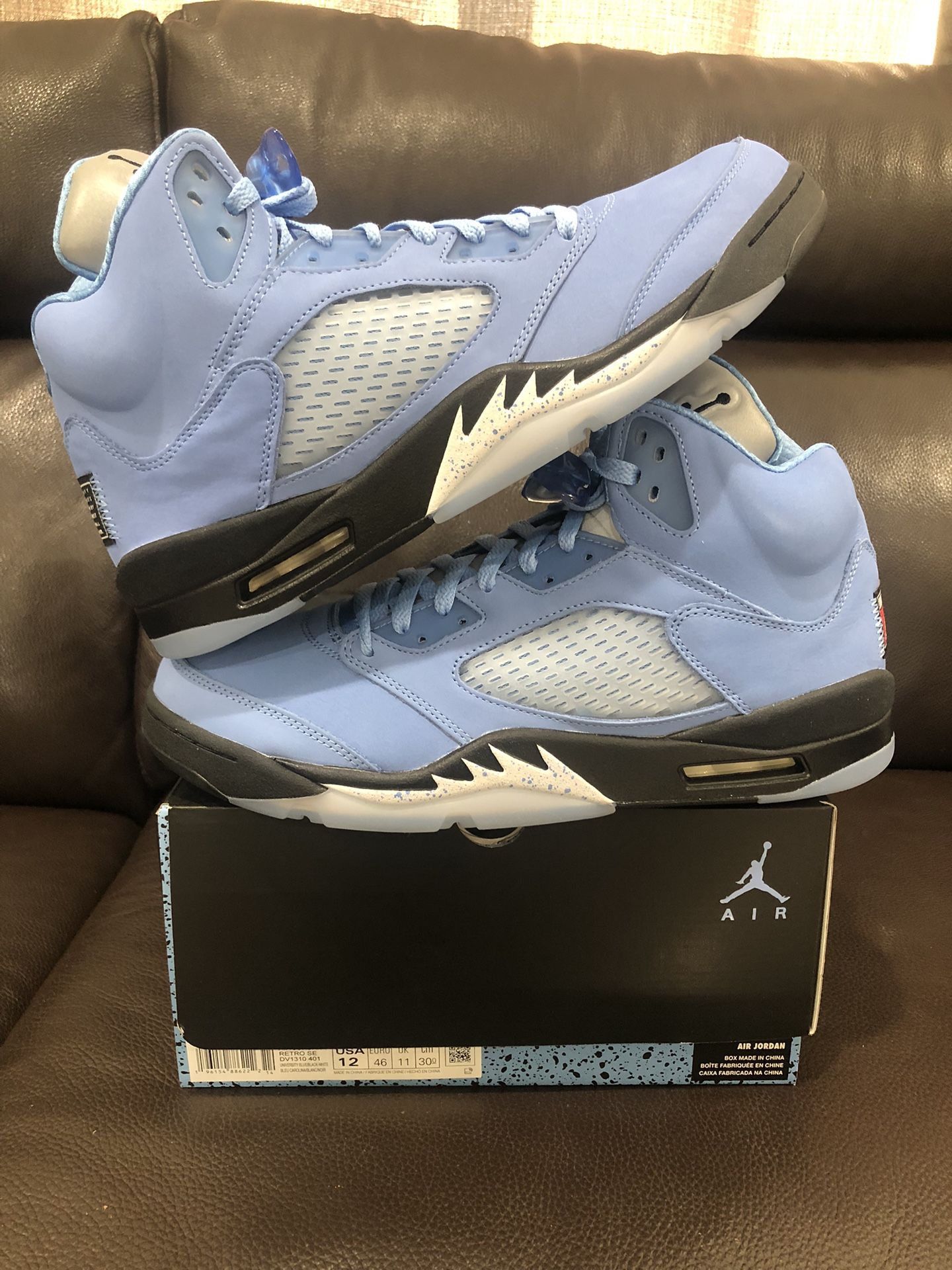 Air Jordan 5 UNC Size 12M DS