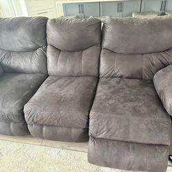 Ashley furniture couch and loveseat set