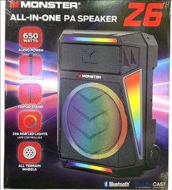 Monster Z6 Bluetooth speaker