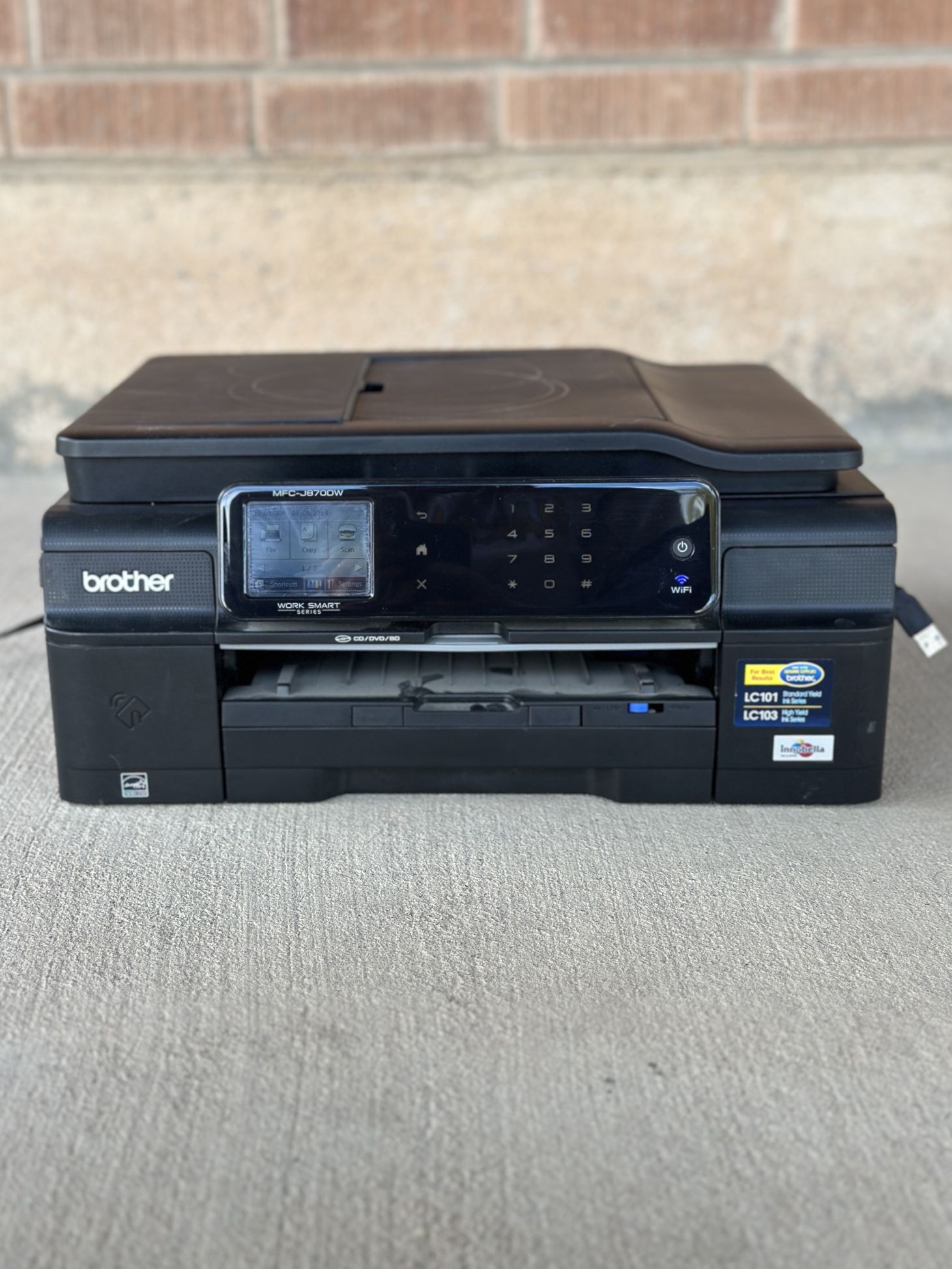 Brother MFC-J870DW All-in-One Inkjet Printer MFCJ870DW