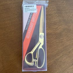 Premium Gold Tailoring Shears - New