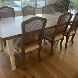 Farmhouse Dining Table 90”