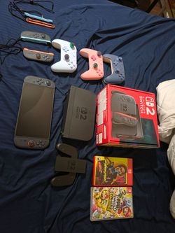 Nintendo switch 2 with extras