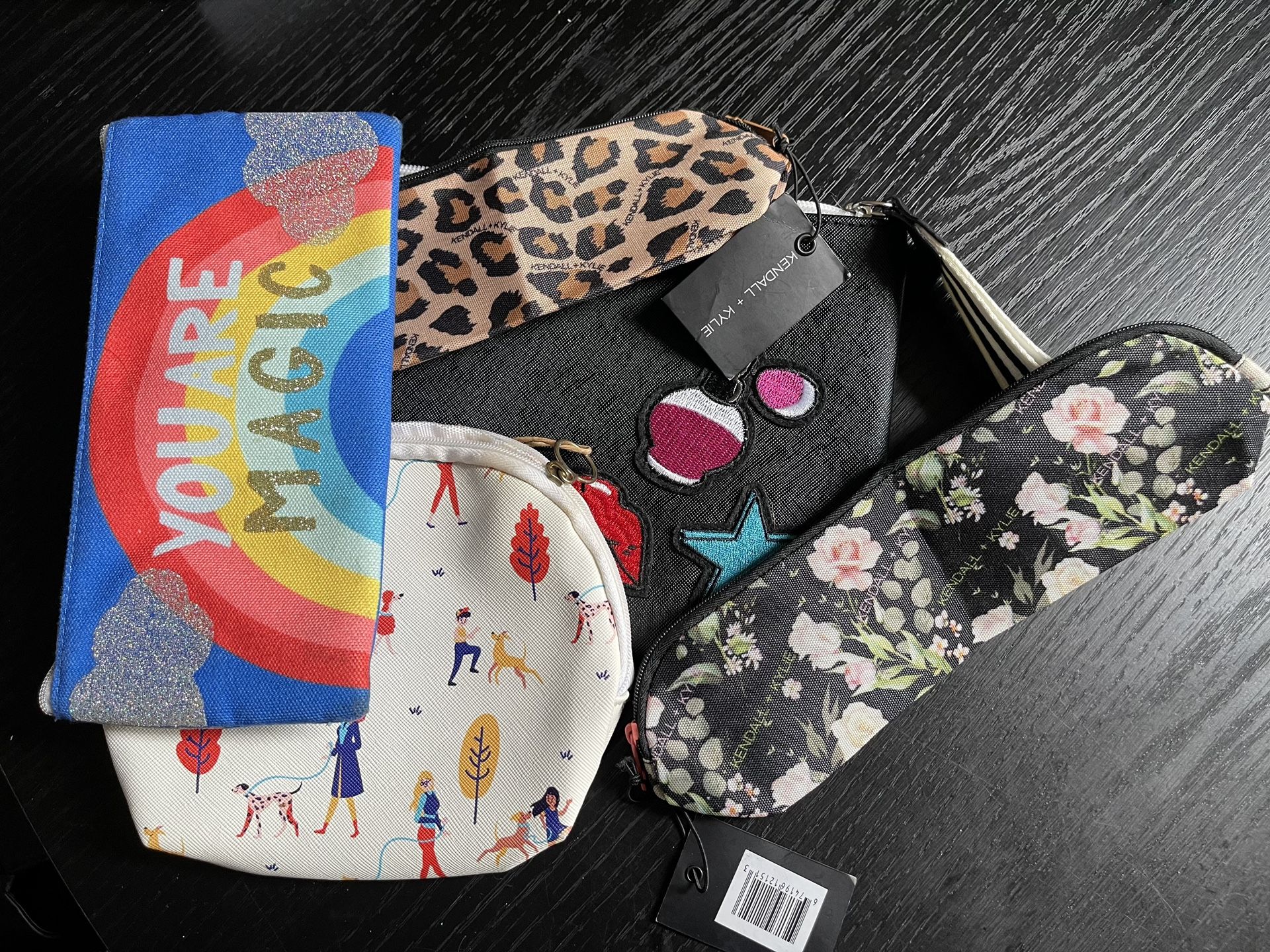 Lot Of Brand New Pencil Cases & Makeup Bags