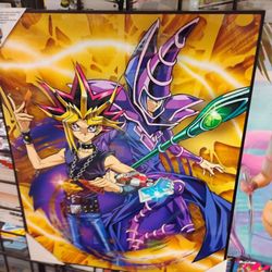 Yu-Gi-Oh Dark Magician Painting 