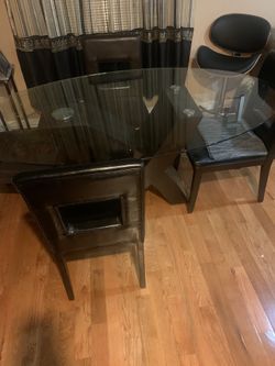 Table and chairs