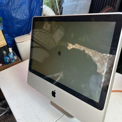 Apple iMac, specifically one of the 20-inch models with an Intel Core 2 Duo processor