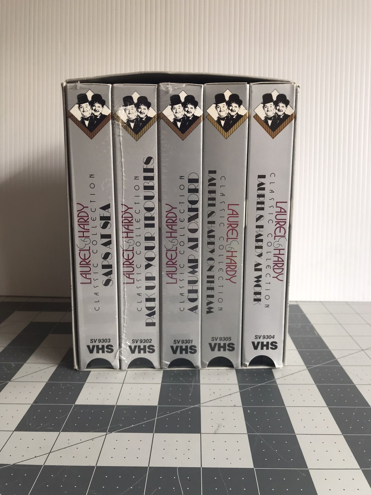 Laurel & Hardy Classic Collection Video Treasures (VHS 1991)
