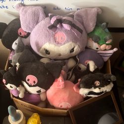 Kuromi Plushies