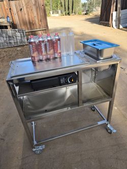 Hotdog cart carrito para perros calientes