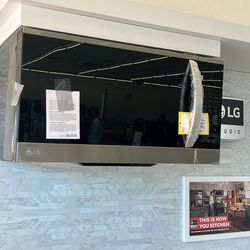 LG Microwave Over The Range - Financing With $10 Down Payment 