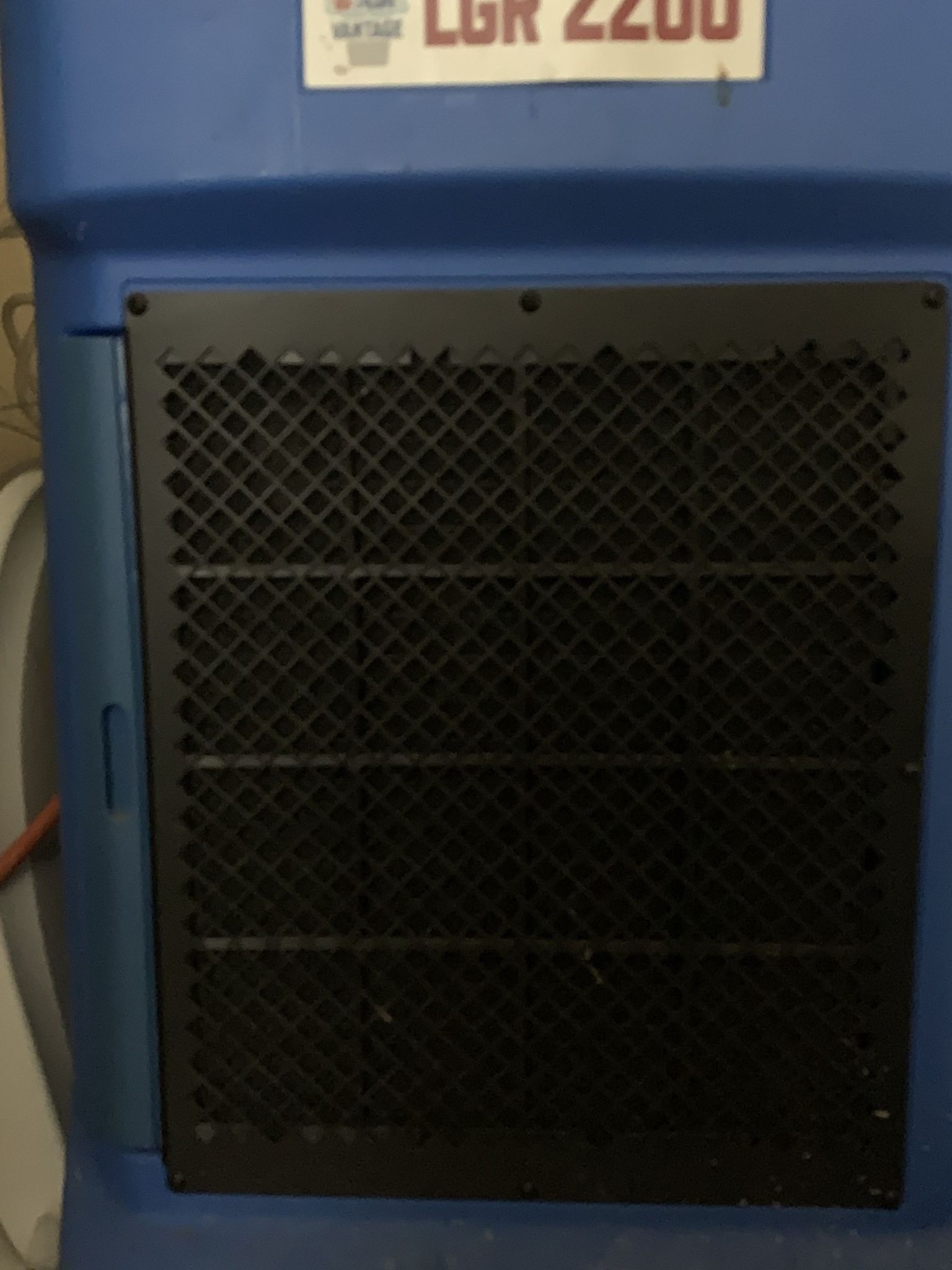 B-Air VG-2200 Vantage LGR Blue 225 Pint Dehumidifier