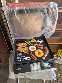 Blackstone E-Series 17” Electric Tabletop Griddle - Model 8000 - NEW, Open Box