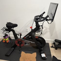 Almost New Peloton Bike