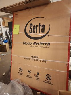 QUEEN SIZE ADJUSTABLE FOUNDATION!