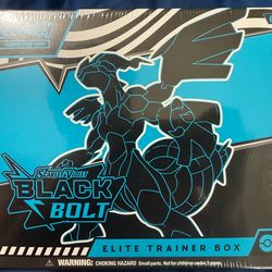Pokemon Scarlet & Violet Black Bolt ETB