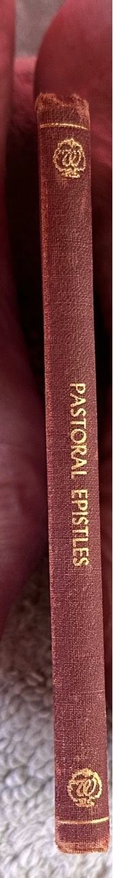 Vintage 1920s Hardcover: The Pastoral Epistles of Paul by Charles R. Erdman