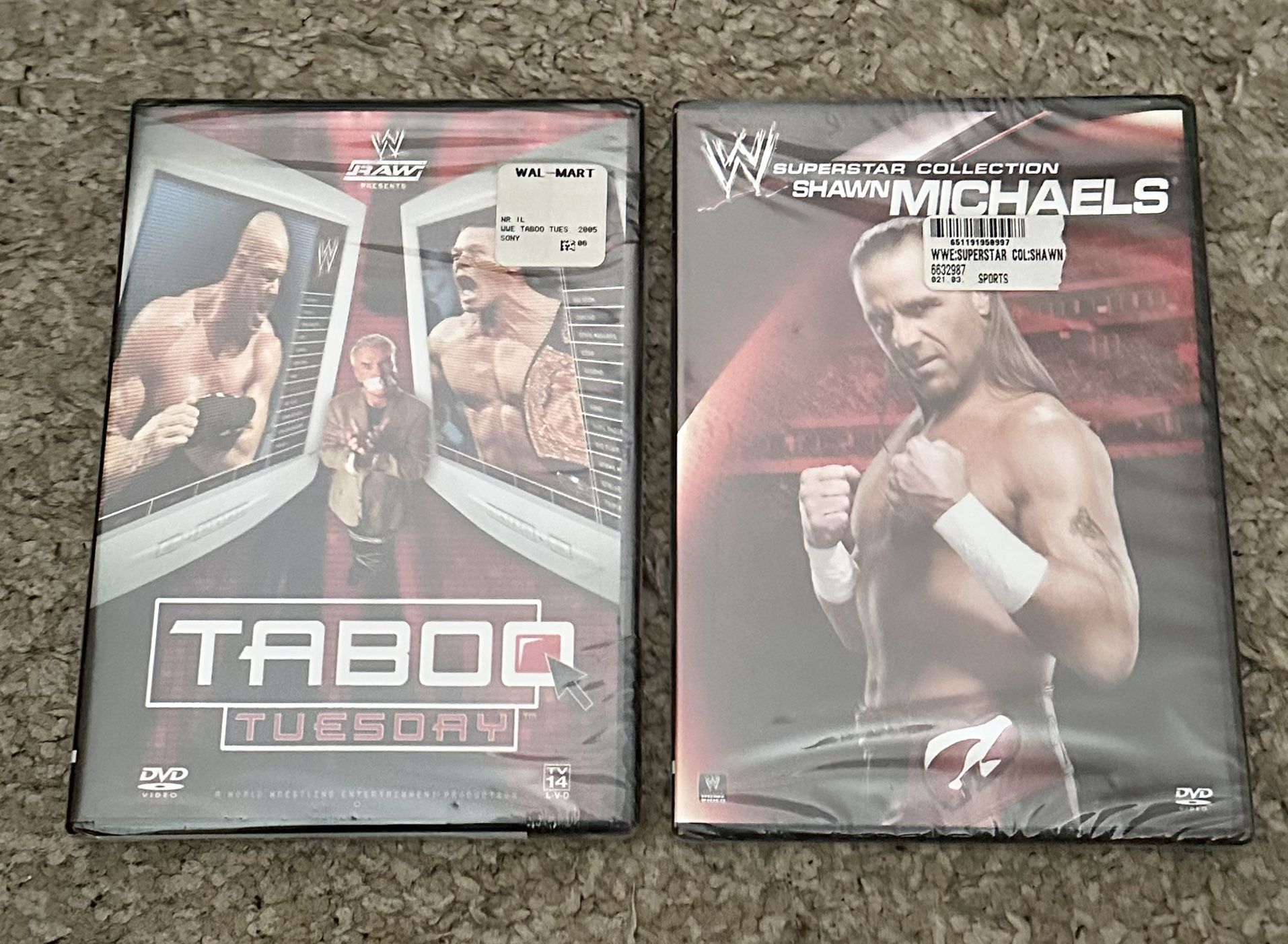 Lot Of 2 WWE DVD TV Series - Wrestling/Sports/Recreation (2005, 2012) NEW SEALED