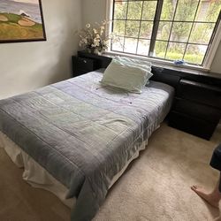 Queen Bed Set With Dresser And End Tables
