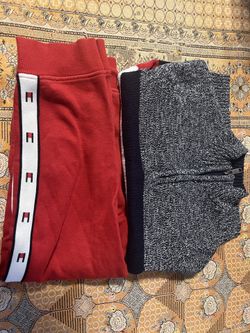 Tommy Hilfiger 2pc set sweater and sweatpants for boys size 5
