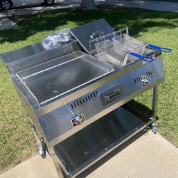 Taco Grill With Deep Fryer 