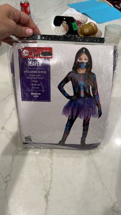 Youth / Kids Cosmic Reaper Halloween Costume Skeleton 