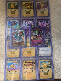 Pokemon TCG 30th Celebrations Lot