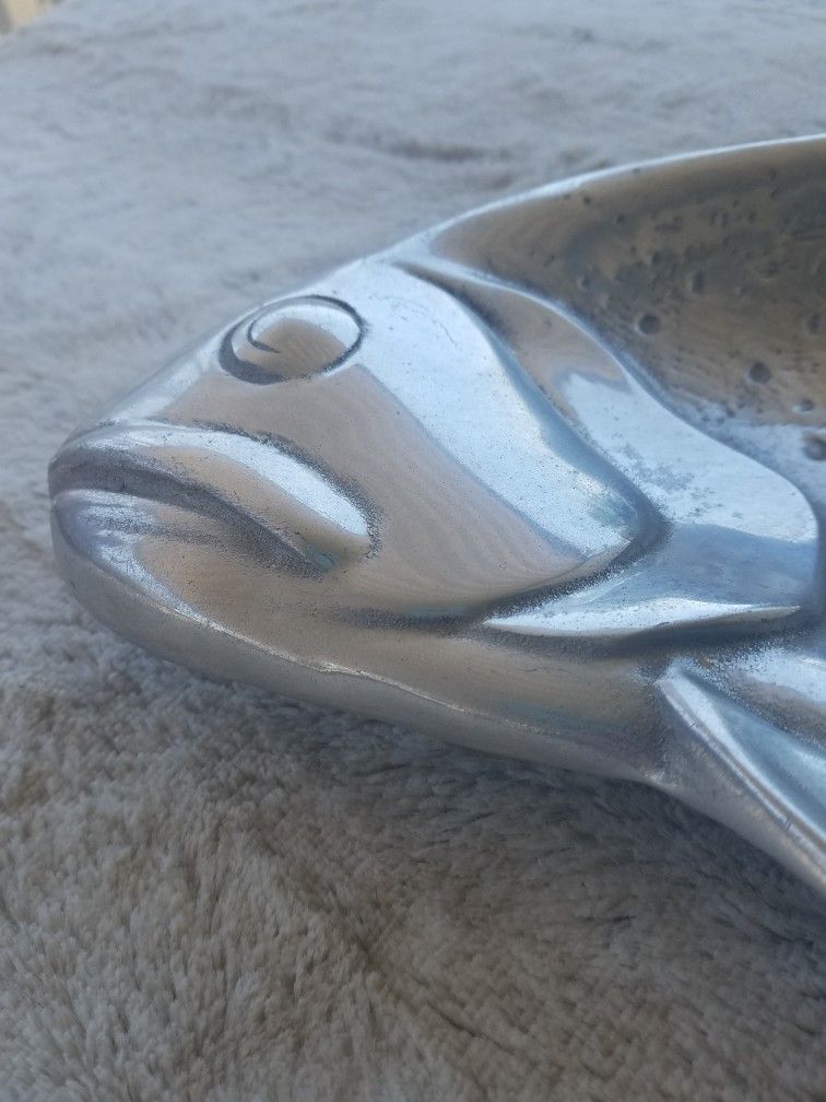 Aluminum Fish Dish. Great For Display