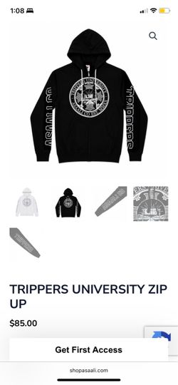 Asaali trippers university hoodie