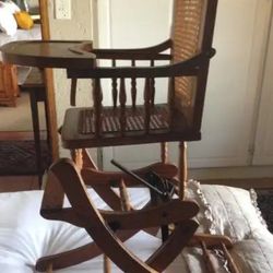 Vintage Rocker High chair 