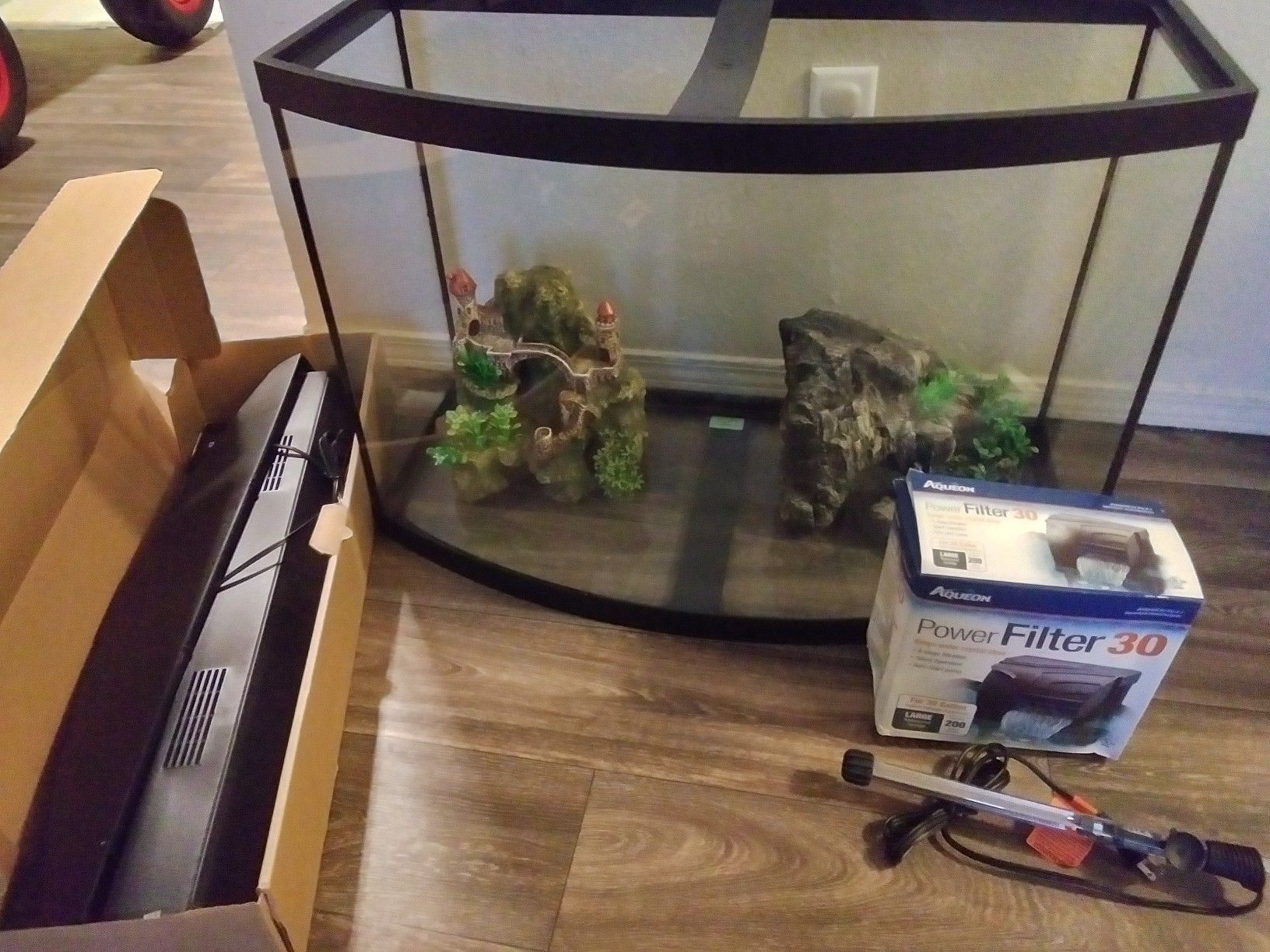 36 Gallon Bow Front Aquarium