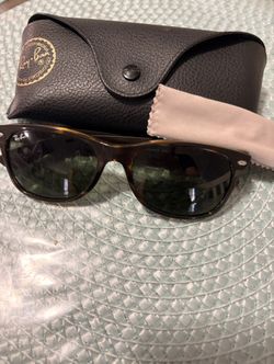 Ray-Ban sunglasses in excellent condition, purchased at Macy's.