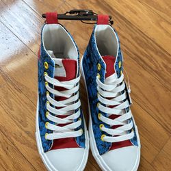 NWT Licensed DC comics Superman men’s high top sneakers Size 7