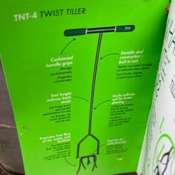 BRAND NEW TNT-4 Twist Tiller  