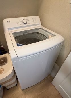 LG washer 4.3 cu. ft.  Washer (purchased in 2025)