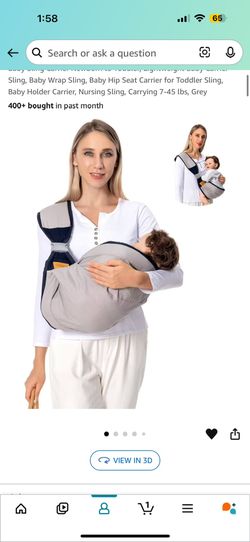 Baby/Toddler Carrier