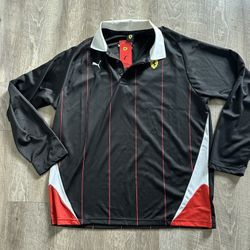 Puma Men's Ferrari Race Jersey Ls Polo Jerseys