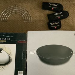 New SCANPan Wok 12 1/2” With Wok Lid