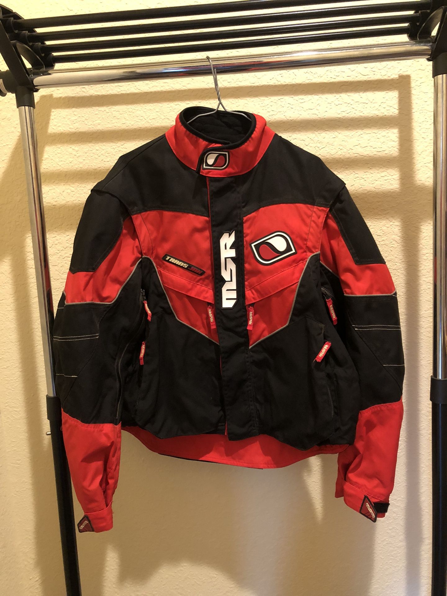 Adventure Motorcycle Jacket - MSR Trans Jak - Large Like new condition