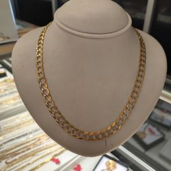 14k Solid Gold Cuban Links Necklace 35.6 Grams 22 Long Layaway Available 10% Dwon If You Interested Please Make Sure You Ask For Maribel Thank You 