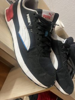 Pumas Size 10.5 = 12$ Nikes 9.5 =10$