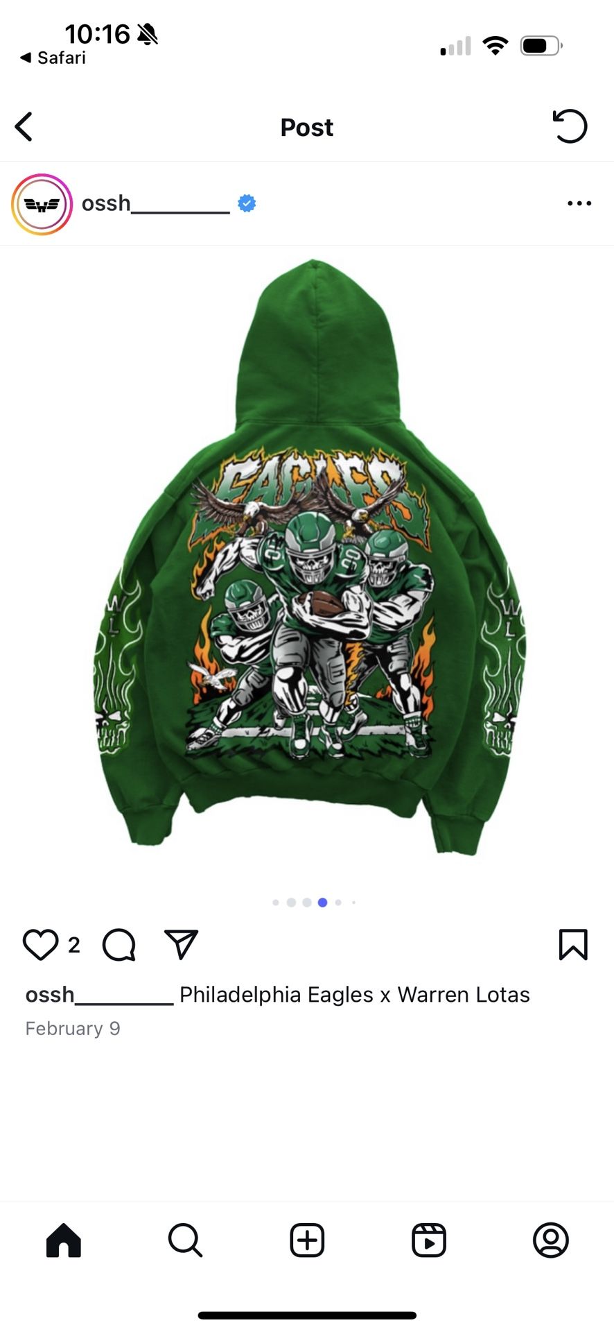 Warren Lotas X Eagles